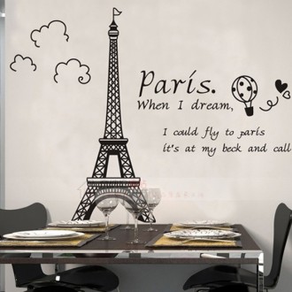 About Paris Wall Sticker